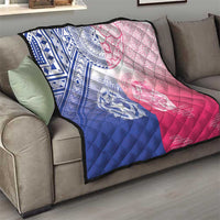 Northern Mariana Islands And Japan Together Quilt