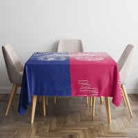 Northern Mariana Islands And Japan Together Tablecloth