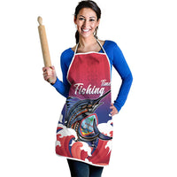 Guam Blue Marlin Fishing Apron Polynesian Style LT05 - Polynesian Pride