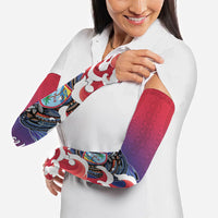 Guam Blue Marlin Fishing Arm Sleeves Polynesian Style LT05 - Polynesian Pride