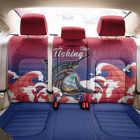 Guam Blue Marlin Fishing Back Car Seat Cover Polynesian Style LT05 - Polynesian Pride
