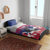 Guam Blue Marlin Fishing Bedding Set Polynesian Style LT05 - Polynesian Pride