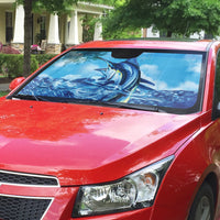 Hawaii Blue Marlin Fishing Auto Sun Shade LT05 - Polynesian Pride