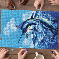 Hawaii Blue Marlin Fishing Puzzle LT05 - Polynesian Pride
