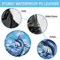 Hawaii Blue Marlin Fishing Spare Tire Cover LT05 - Polynesian Pride
