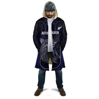 Personalised New Zealand Aotearoa Cloak Blue Marlin Fishing Maori Pattern LT05 - Polynesian Pride