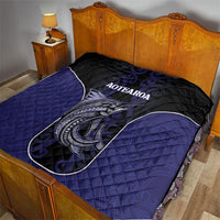 New Zealand Aotearoa Quilt Blue Marlin Fishing Maori Pattern LT05 - Polynesian Pride