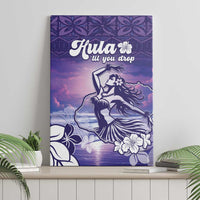 Aloha Hawaii Kauai Island Canvas Wall Art Hula Till You Drop LT05 - Polynesian Pride