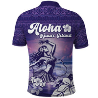 Aloha Hawaii Kauai Island Polo Shirt Hula Till You Drop LT05 - Polynesian Pride