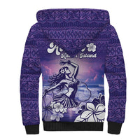 Aloha Hawaii Kauai Island Sherpa Hoodie Hula Till You Drop LT05 - Polynesian Pride