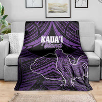 Hawaii Kauai Island Blanket Rooster Tribal Tattoo Simple Style LT05 - Polynesian Pride