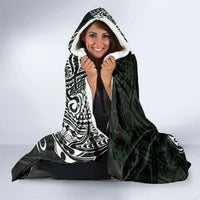 Aloha Hawaii Mango Surfing Hooded Blanket Polynesian Style