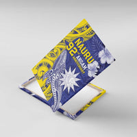 Nauru 92nd Anniversary Of Angam Canvas Wall Art Polynesian Whale Pattern