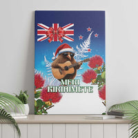 New Zealand Kiwi Christmas Canvas Wall Art Xmas Vibe LT05 - Polynesian Pride