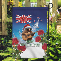 New Zealand Kiwi Christmas Garden Flag Xmas Vibe LT05 Garden Flag Blue - Polynesian Pride