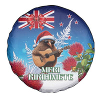 New Zealand Kiwi Christmas Spare Tire Cover Xmas Vibe LT05 - Polynesian Pride