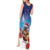 New Zealand Kiwi Christmas Tank Maxi Dress Xmas Vibe