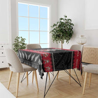 New Zealand Santa Tiki Christmas Tablecloth Meri Kirihimete LT05 - Polynesian Pride