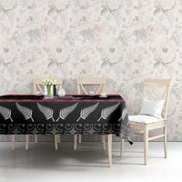 New Zealand Santa Tiki Christmas Tablecloth Meri Kirihimete LT05 - Polynesian Pride