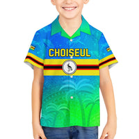 Personalised Solomon Islands Choiseul Province Day Hawaiian Shirt Sea Turtle Tribal Pattern LT05 - Polynesian Pride