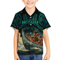 Personalised New Zealand Tamaki Herenga Waka Festival Hawaiian Shirt Maori Pattern LT05 - Polynesian Pride