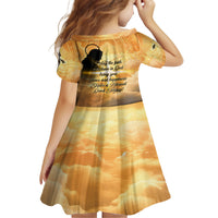 Happy Good Friday Family Matching Off Shoulder Long Sleeve Dress and Hawaiian Shirt God Will Bless You LT05 - Polynesian Pride