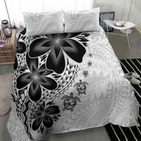 Polynesia Romantic Valentine Bedding Set Sea Turtle Couple With White Plumeria LT05 - Polynesian Pride