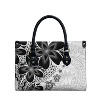 Polynesia Romantic Valentine Leather Bag Sea Turtle Couple With White Plumeria LT05 - Polynesian Pride
