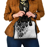 Polynesia Romantic Valentine Shoulder Handbag Sea Turtle Couple With White Plumeria LT05 - Polynesian Pride