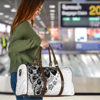 Polynesia Romantic Valentine Travel Bag Sea Turtle Couple With White Plumeria LT05 - Polynesian Pride