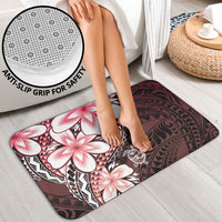 Polynesia Romantic Valentine Bathroom Set Sea Turtle Couple With Red Gradient Plumeria LT05 - Polynesian Pride