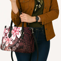 Polynesia Romantic Valentine Leather Bag Sea Turtle Couple With Red Gradient Plumeria LT05 - Polynesian Pride