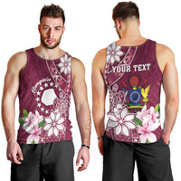 Personalised Cook Island Mangaia Gospel Day Men Tank Top Floral Tribal Pattern LT05 - Polynesian Pride