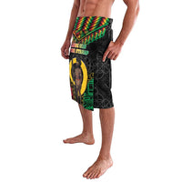 Vanuatu 45th Anniversary Independence Day Lavalava Melanesian Warrior With Sand Drawing Pattern LT05 - Polynesian Pride