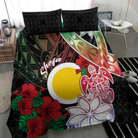 Vanuatu Shefa Day Bedding Set Floral Pattern LT05 - Polynesian Pride