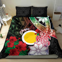 Vanuatu Shefa Day Bedding Set Floral Pattern LT05 - Polynesian Pride