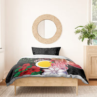 Vanuatu Shefa Day Bedding Set Floral Pattern LT05 - Polynesian Pride