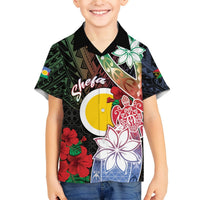 Personalised Vanuatu Shefa Day Hawaiian Shirt Floral Pattern LT05 - Polynesian Pride