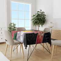Vanuatu Shefa Day Tablecloth Floral Pattern LT05 - Polynesian Pride