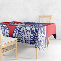 Taiwan Tablecloth Austronesian Tribal Tattoo Red - Polynesian Pride