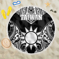 Taiwan Beach Blanket Austronesian Tribal Tattoo Black - Polynesian Pride