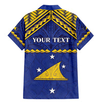 Personalised Tokelau Happy Tokehega Day Family Matching Mermaid Dress and Hawaiian Shirt Polynesian Tribal Tattoo