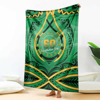 Cook Islands Constitution Day Blanket 60th Anniversary - Polynesian Pride