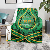 Cook Islands Constitution Day Blanket 60th Anniversary - Polynesian Pride
