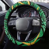 Cook Islands Constitution Day Steering Wheel Cover 60th Anniversary - Polynesian Pride
