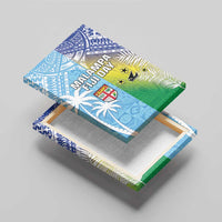 Happy Malampa Fiji Day Canvas Wall Art Half Mix Style LT05 - Polynesian Pride