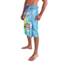 Personalised Happy Malampa Fiji Day Lavalava Half Mix Style LT05 - Polynesian Pride