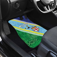 Love Malampa Fiji Day Car Mats Together We Grow LT05 - Polynesian Pride