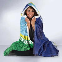 Love Malampa Fiji Day Hooded Blanket Together We Grow LT05 - Polynesian Pride