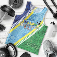 Love Malampa Fiji Day Men Tank Top Together We Grow LT05 - Polynesian Pride